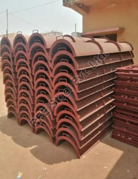 MS Half Round Shuttering Plates - image