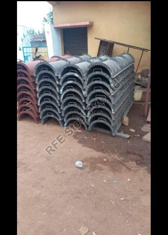 MS Half Round Shuttering Plates - image