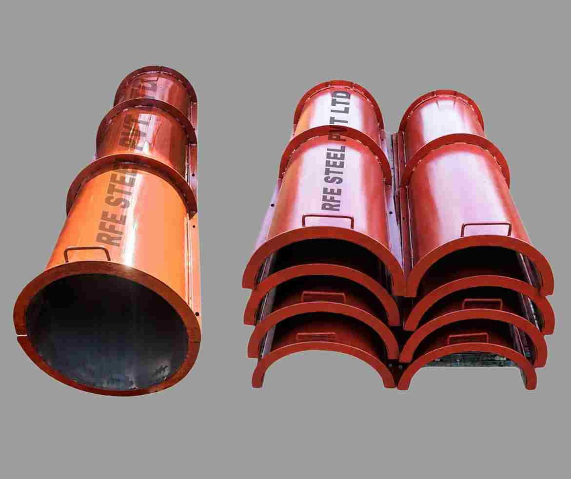 Half Round Mild Steel Shuttering Plate