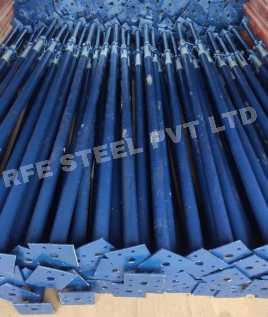 Roll Threaded Adjustable STEEL PROPS - image
