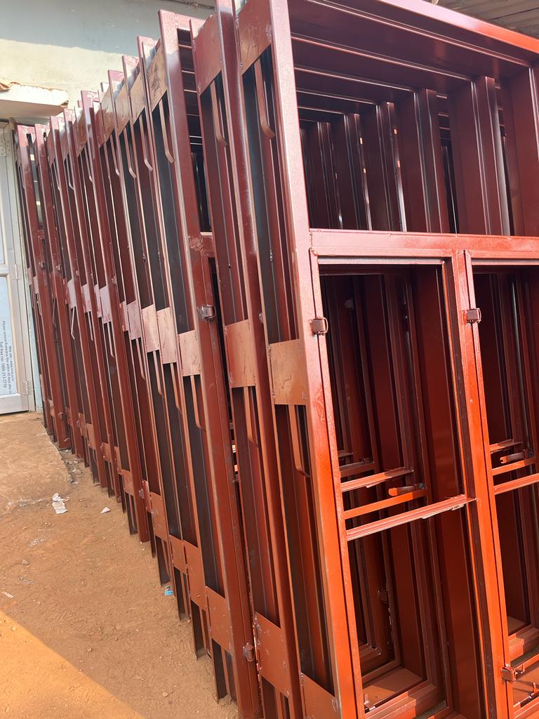 MS PRESSED STEEL WINDOWS FRAME WITH Z- SECTION SHUTTER