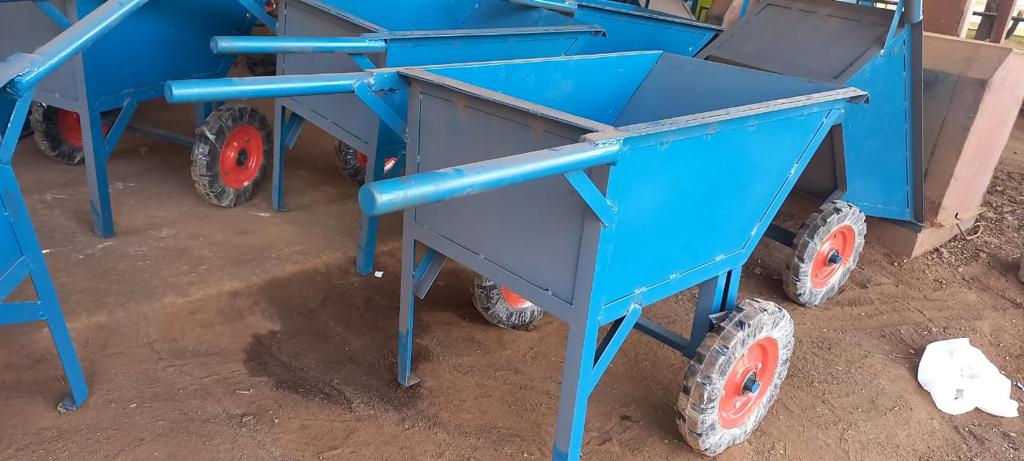 DOUBLE WHEEL BARROW